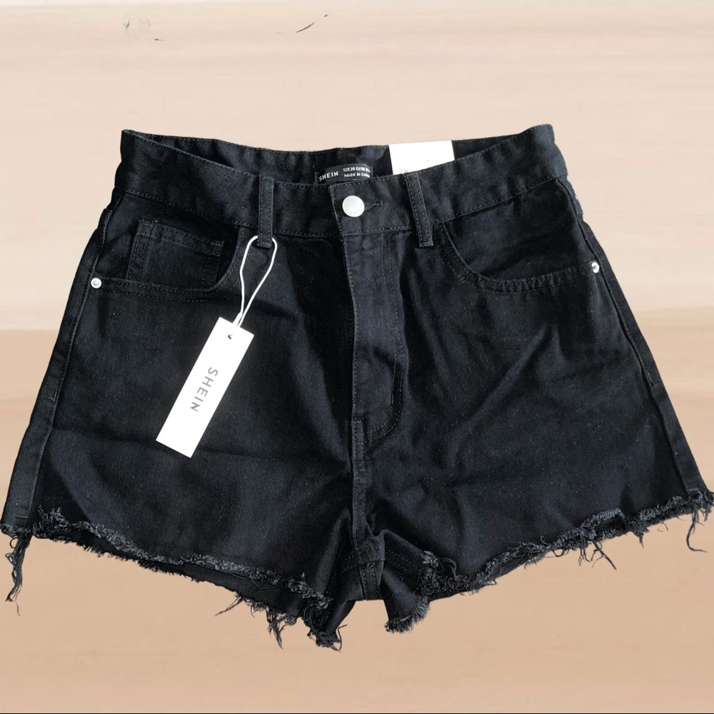 Black shorts